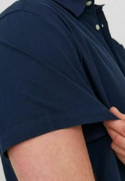 Jack & Jones Kurzarm - Overhemd - Navy Blazer -Jack & Jones a482349de8f3429ea2f7dc10b74f8cb2