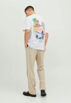 Jack & Jones T-Shirt Print - Bright White