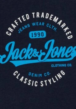 Jack & Jones Junior Jjmikk Tee Crew Neck 5 Pack - T-Shirt Print - White/Mountain View/Black/Navy Blazer/Cinnabar 7 Jack & Jones Junior Jjmikk Tee Crew Neck 5 Pack - T-Shirt Print - White/Mountain View/Black/Navy Blazer/Cinnabar -Jack & Jones a53aba1871c34aa38e08e3c8dce3a537