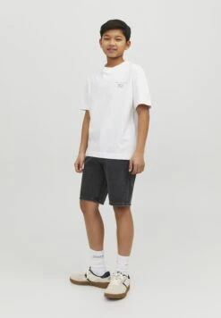 Jack & Jones Junior Jjichris Jjoriginal - Jeansshort - Grey Denim