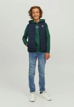 Jack & Jones Junior Jungen Glenn Original - Straight Leg Jeans - Blue Denim