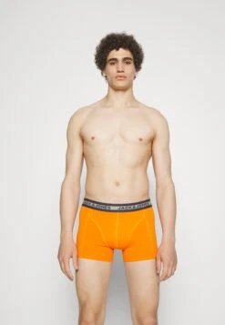 Jack & Jones Jacmyle Trunks 3 Pack - Onderbroeken - Orange/Grey/Black -Jack & Jones a6cd3c5ac15b47fd80e3ef7560be9bdb