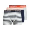 Jack & Jones Jacdave 3Er Pack - Onderbroeken - Navy Blazer Navy/Light Grey Melange