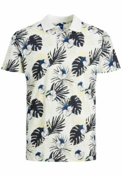 Jack & Jones Kurzärmeliges All-Over-Print - Poloshirt - Cloud Dancer -Jack & Jones a865e29ad3a44ac18679176e58798c29
