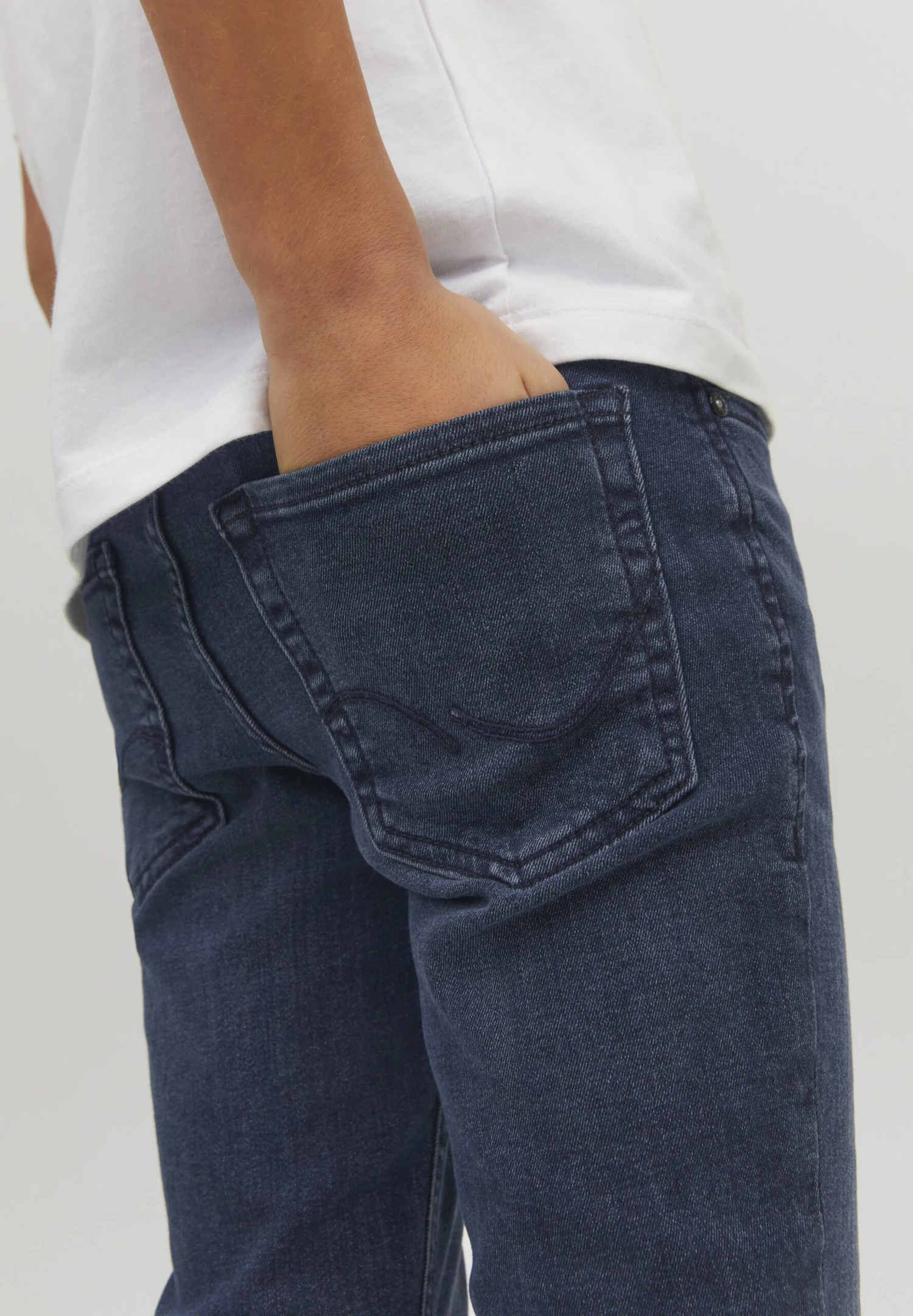 Jack & Jones Junior Jjiliam Jjoriginal - Jeans Skinny Fit - Blue Denim 5 Jack & Jones Junior Jjiliam Jjoriginal - Jeans Skinny Fit - Blue Denim - Afbeelding 5