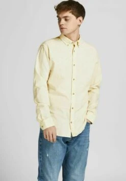 JACK&JONES Premium Jjesummer Shirt- Overhemd - Mellow Yellow
