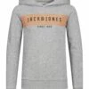 Jack & Jones Junior Hoodie - Light Grey Melange