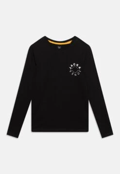 Jack & Jones Junior Jjwarrior Tee Crew Neck Jnr - Longsleeve - Black