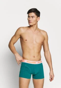 Jack & Jones Jacsuper Twist Trunks 3 Pack - Onderbroeken - Light Grey Melange/Lapis Blue -Jack & Jones abb5551e862b4cf89b1b531942bf80c6