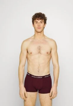 Jack & Jones Jacbasic Plain Trunks 5 Pack - Onderbroeken - Port Royale/Bluefish/Navy Blazer/Black -Jack & Jones ac288b02a1d7444aad8dfeeea91b2cea