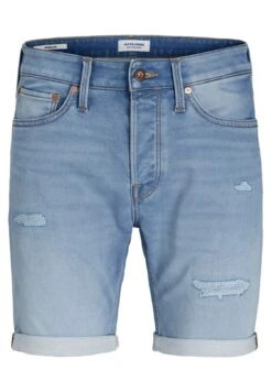 Jack & Jones Jjirick Jjicon - Jeansshort - Blue Denim Ge 635