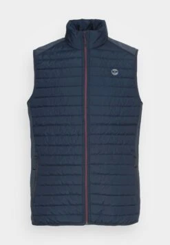 Jack & Jones Multi Bodywarmer Collar Noos - Bodywarmer - Navy -Jack & Jones ade2a0a2d0fd4b10a664e9c965fee24e