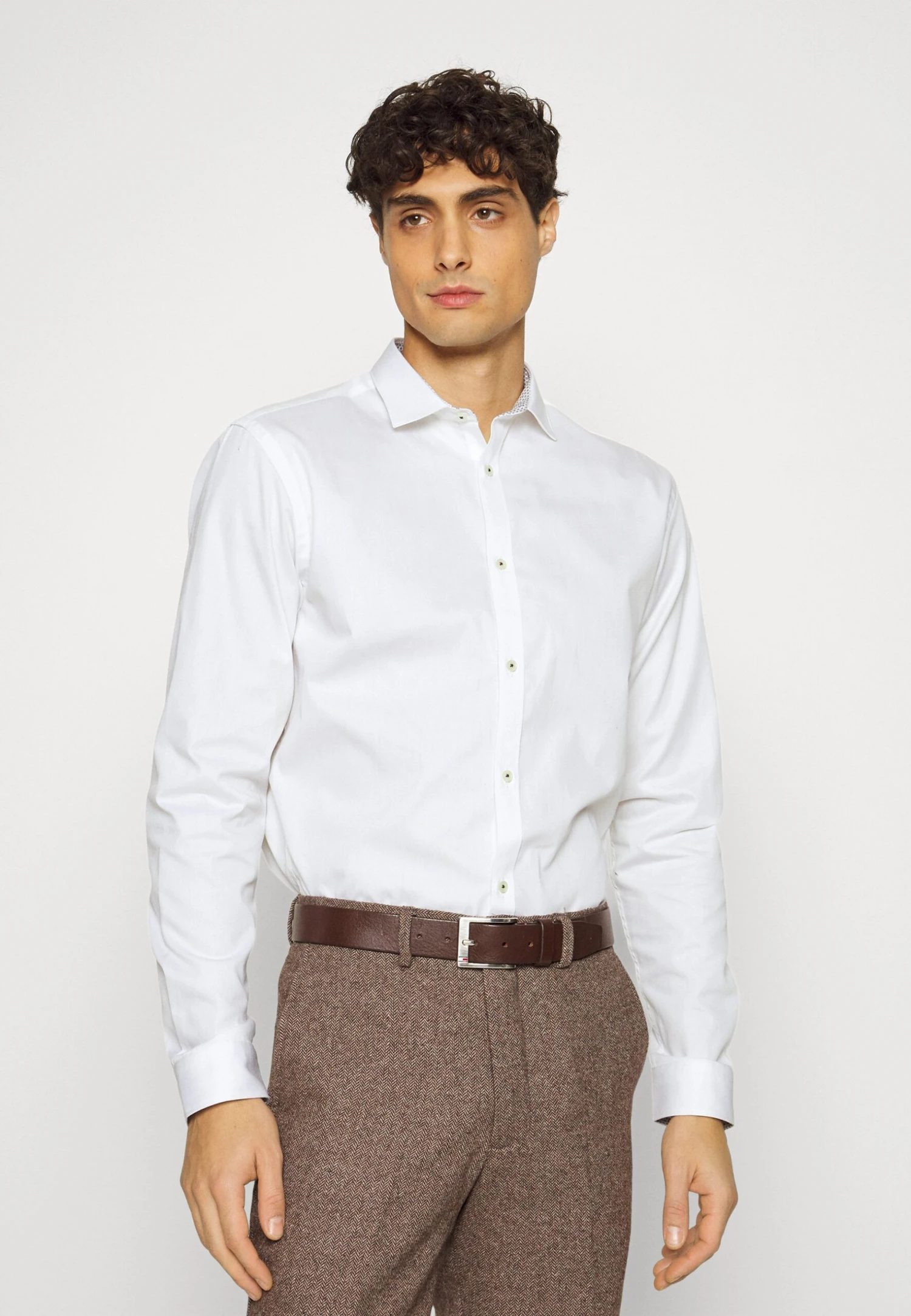 JACK&JONES Premium Jprblacardiff Contrast Shirt - Zakelijk Overhemd - Bright White 1 JACK&JONES Premium Jprblacardiff Contrast Shirt - Zakelijk Overhemd - Bright White