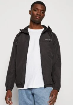 Jack & Jones Jjdover Hood Jacket - Windjack - Black -Jack & Jones af82f840fcea4611b76fe7dcd0e997b3