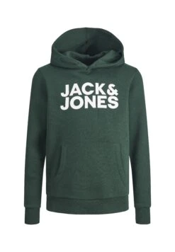 Jack & Jones Junior Jjecorp Logo- Hoodie - Green 15 Jack & Jones Junior Jjecorp Logo- Hoodie - Green -Jack & Jones b08d6b42edff41faa90221e3766d6e24