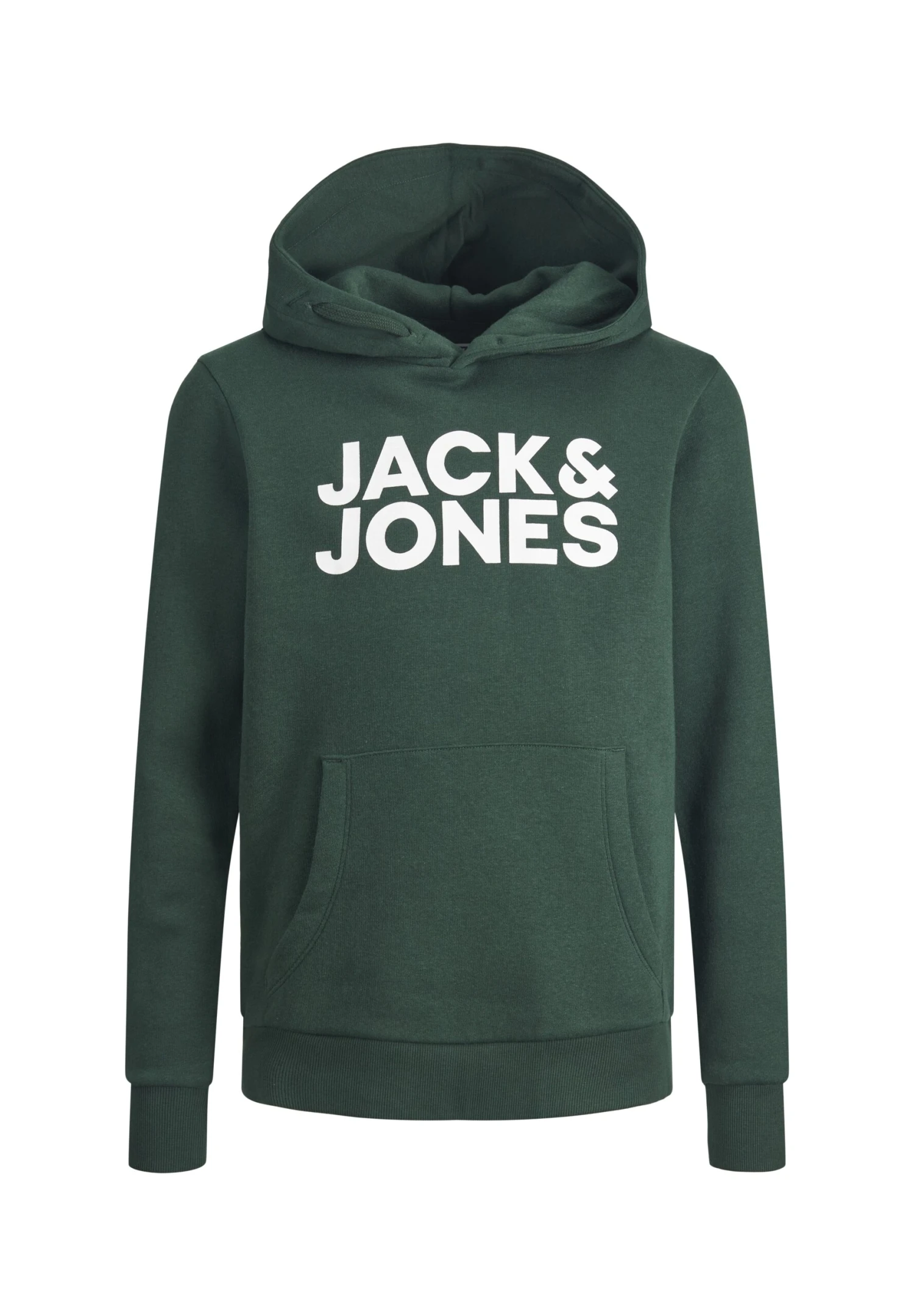 Jack & Jones Junior Jjecorp Logo- Hoodie - Green 7 Jack & Jones Junior Jjecorp Logo- Hoodie - Green - Afbeelding 7