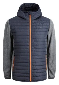 Jack & Jones Jjemulti Quilted Noos - Jas - Grey Melange -Jack & Jones b18ae836207d41c7a9477a022dea5b55