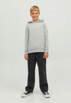 Jack & Jones Junior Alex Original MfBaggy - Flared Jeans - Black Denim