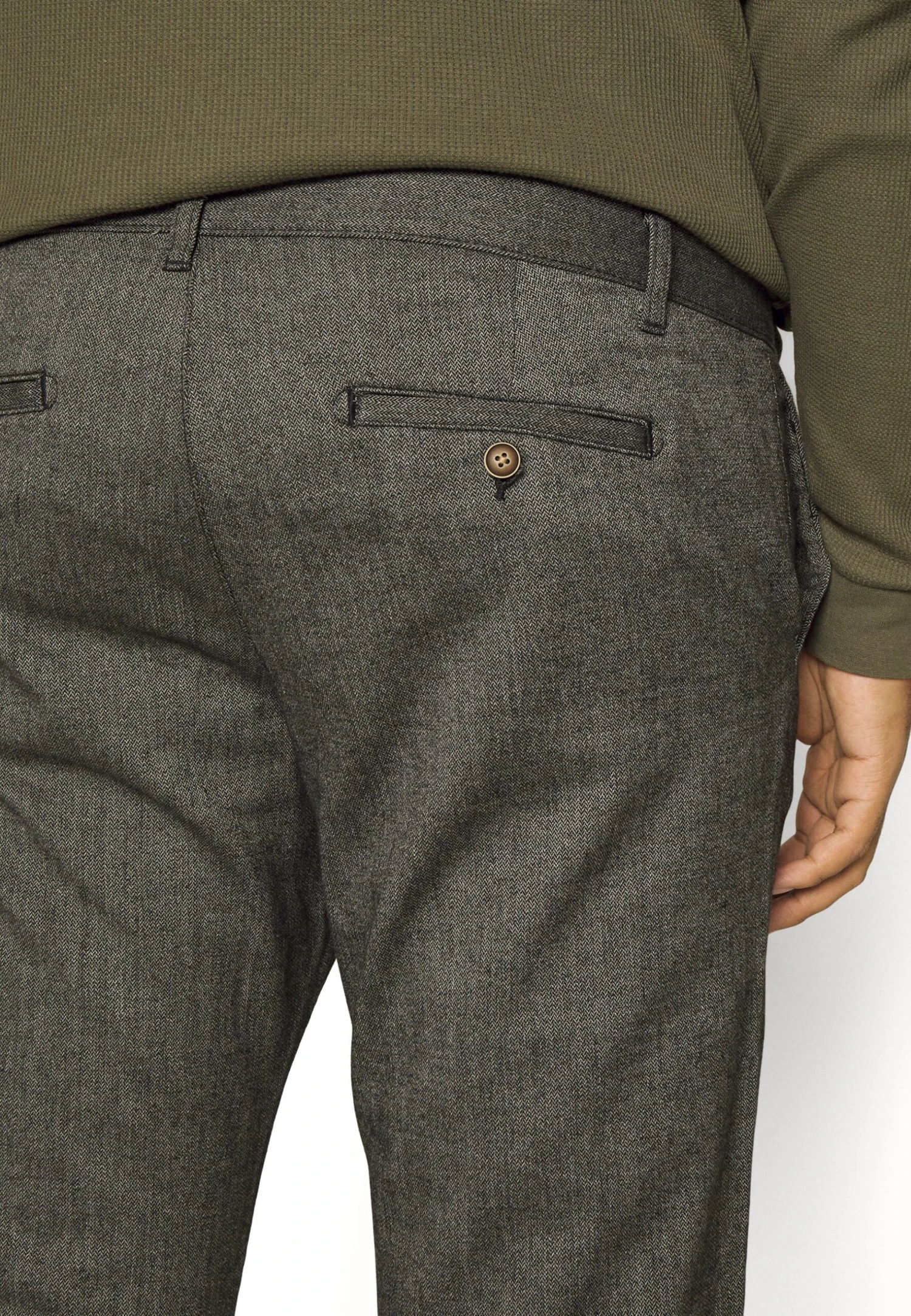 Jack & Jones Jpstollie Jjmilo Straight Fit - Broek - Light Grey Melange 6 Jack & Jones Jpstollie Jjmilo Straight Fit - Broek - Light Grey Melange - Afbeelding 6