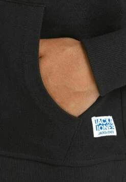 Jack & Jones Junior Jjebasic Jr - Hoodie - Black -Jack & Jones b738359f362741b5bf7dabecfd479926