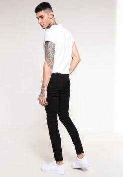 Jack & Jones Jjiliam- Slim Fit Jeans - Black Denim -Jack & Jones b75797c69bf64e40a94b4572ecedc32a