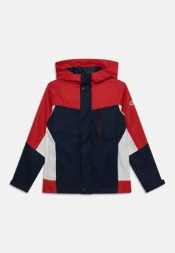 Jack & Jones Junior Jcologan Light Jnr - Jas - Navy Blazer/Pompeian Red/White Blocking