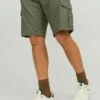 Jack & Jones Jpstjoe Akm Pls - Shorts - Deep Lichen Green