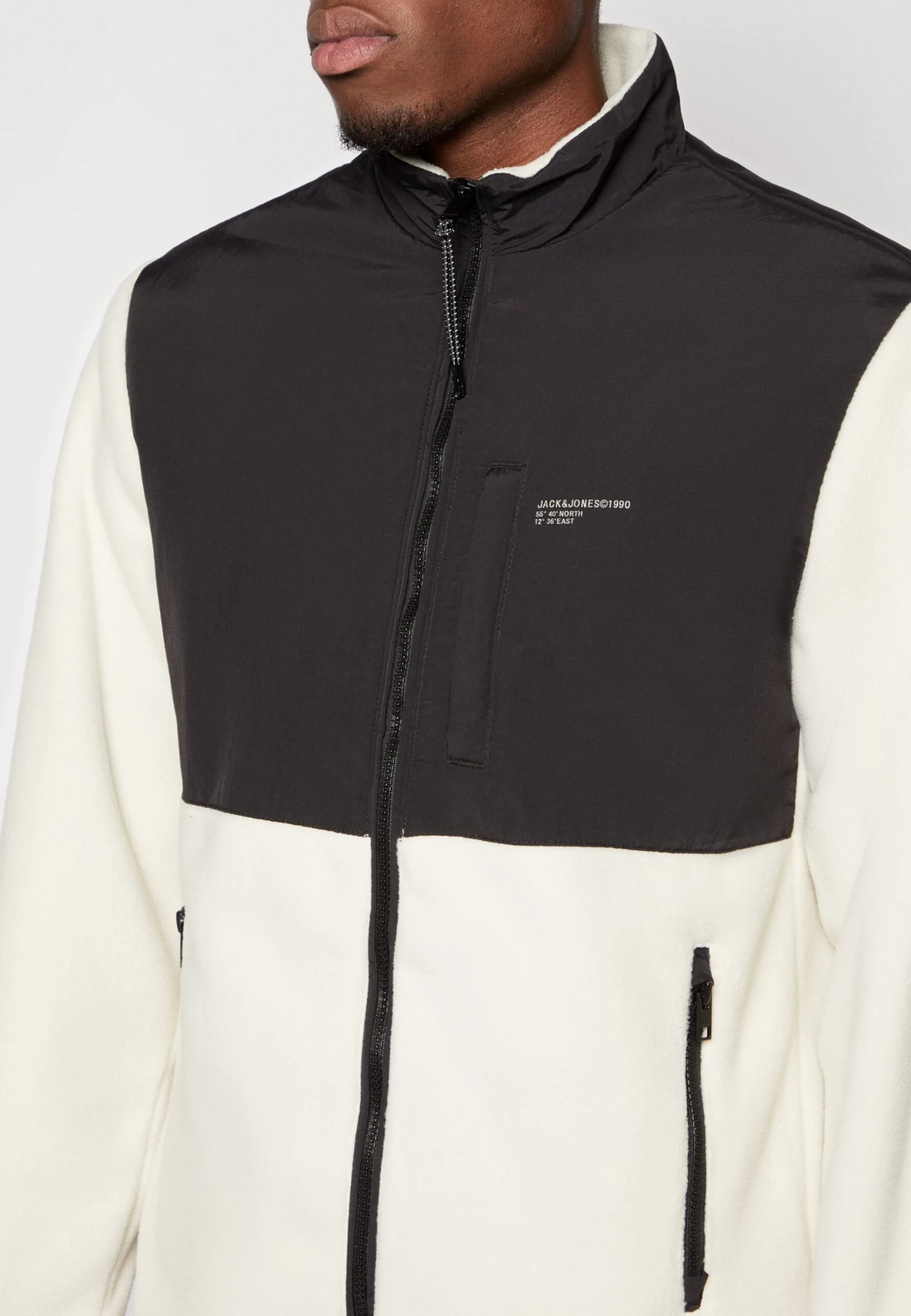 Jack & Jones Jorblake Jacket - Fleecejas - Moonbeam 6 Jack & Jones Jorblake Jacket - Fleecejas - Moonbeam - Afbeelding 6