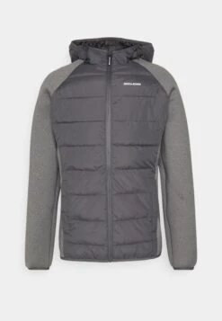 Jack & Jones Jcodust Hybrid Jacket - Jas - Asphalt/Light Grey -Jack & Jones bcb73b63d27148fc828c0247580139dd