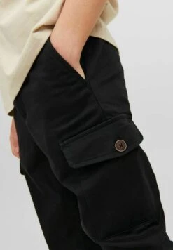 Jack & Jones Junior Ollie Bowie - Cargobroek - Black -Jack & Jones bcba59b1db494e0e855e66bfde663acf