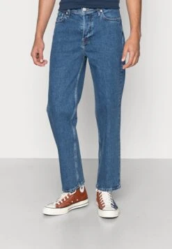 Jack & Jones Jjieddie Jjoriginal - Straight Leg Jeans - Blue Denim