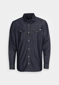 Jack & Jones Jjesheridan L S Noos - Overhemd - Dark Denim -Jack & Jones beba51edc2414007992ea2de4ab6d033