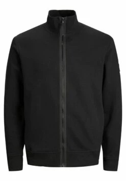 Jack & Jones High Neck - Sweater Met Rits - Black -Jack & Jones bf04ddf1a709452a905ef0e1719e2285