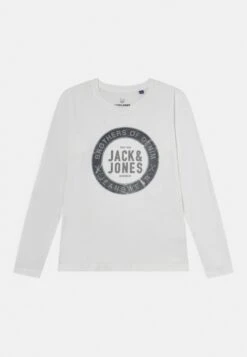 Jack & Jones Junior Jjejeans Tee - Longsleeve - Cloud Dancer