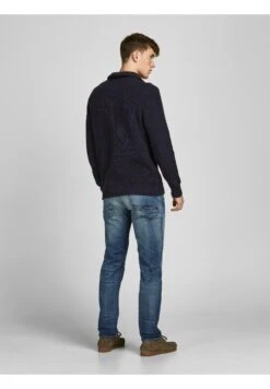 Jack & Jones Jjimike Jjdavis BlNoos - Slim Fit Jeans - Blue Denim -Jack & Jones c1aaa94058704d4980ebad515b3a0012