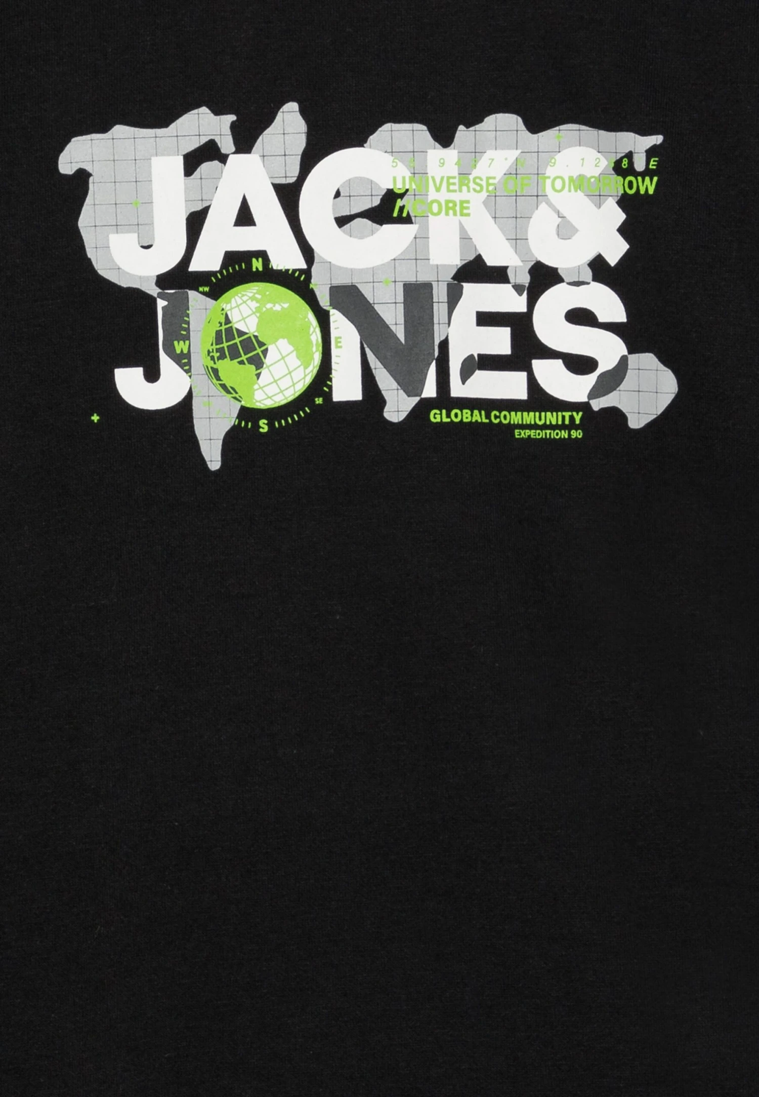 Jack & Jones Junior Jcodust Crew Neck - Sweater - Black 3 Jack & Jones Junior Jcodust Crew Neck - Sweater - Black - Afbeelding 3