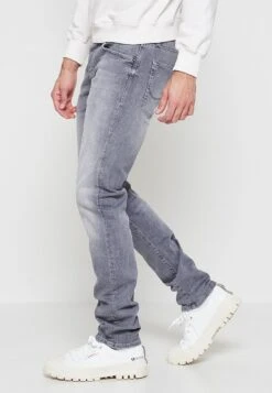 Jack & Jones Jjiwhglenn Jjicon- Straight Leg Jeans - Grey Denim -Jack & Jones c4beeabe03934e77a946311a7bf64811