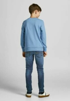 Jack & Jones Junior Jungs Liam Fox - Slim Fit Jeans - Blue -Jack & Jones c4d338614811466fa5df7bc7dddf3011