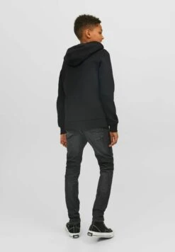 Jack & Jones Junior Liam Original- Slim Fit Jeans - Black Denim -Jack & Jones c59d10f609e2482a96c441100e09ff51