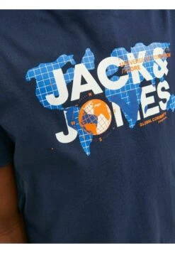 Jack & Jones Junior Dust Ss Tee Crew Neck Sn Jnr - T-Shirt Print - Navy Blazer -Jack & Jones c828782e61344a33b8ef06f535dd0149