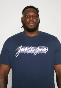 Jack & Jones Jorsergey Crew Neck - T-Shirt Print - Navy Blazer -Jack & Jones c8448506fc0e41caa760ca4071addf79