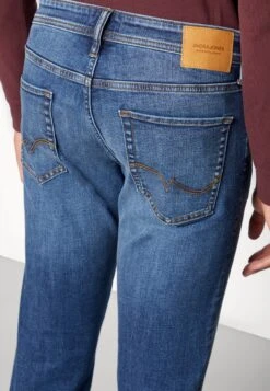 Jack & Jones Jjiglenn Jjoriginal- Slim Fit Jeans - Blue Denim -Jack & Jones c86187cad6734f86b967315ed096446d