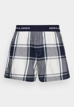 Jack & Jones Jacwoven Trunks 3 Pack - Boxershort - Navy Blazer -Jack & Jones c99d41973686496b940989948e31c5bd