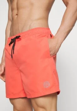 Jack & Jones Jpstfiji Jjswim Solid 2 Pack - Zwemshorts - Navy Blazer/Navy Blazer/Hot Coral -Jack & Jones ca0bb355801b433cb8c7797fd4ad2a16