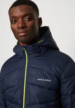 Jack & Jones Jjglobus Light Puffer - Jas - Navy Blazer -Jack & Jones ca33e08abc724384a763b69ddc6117d1