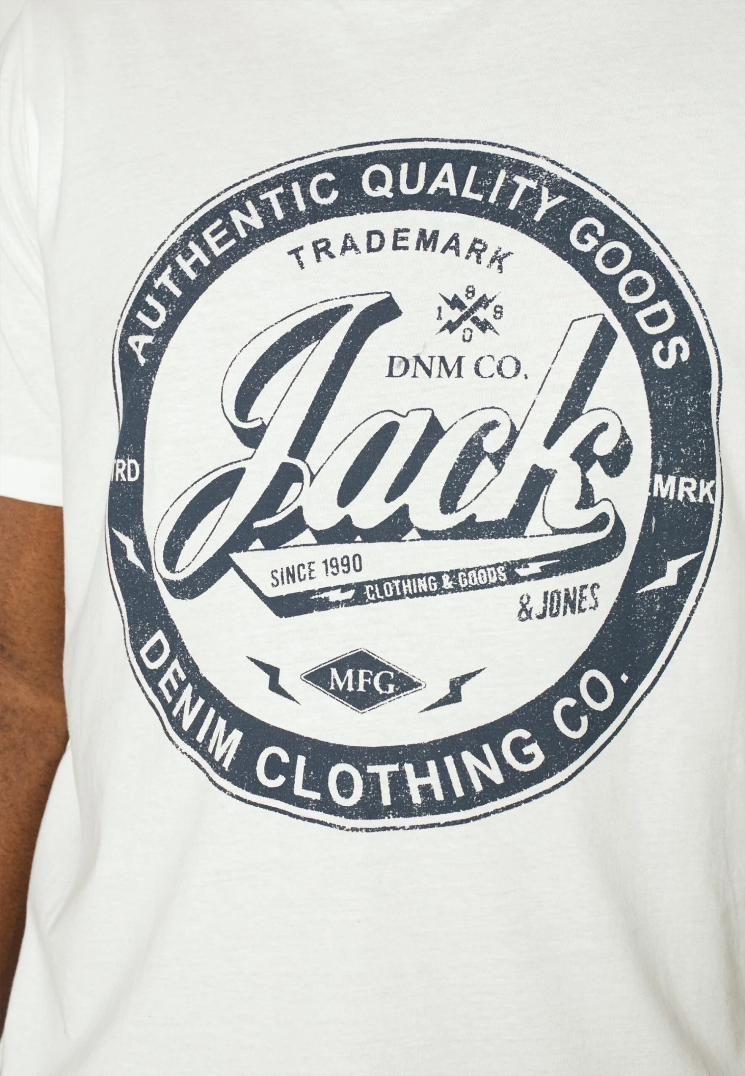 Jack & Jones Jjejeans Tee O Neck 3 Pack - T-Shirt Print - Flint Stone/Cloud/Navy 7 Jack & Jones Jjejeans Tee O Neck 3 Pack - T-Shirt Print - Flint Stone/Cloud/Navy - Afbeelding 7