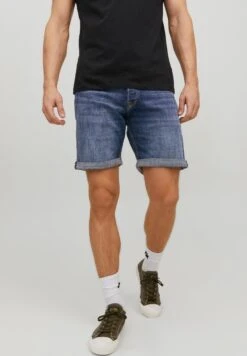 Jack & Jones Jjichris Jjwood Ge 711 Sn - Jeansshort - Blue Denim