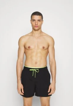 Jack & Jones Jpstfiji Jjswim Neon - Zwemshorts - Black