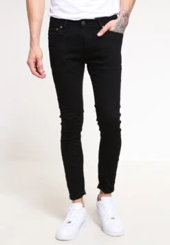 Jack & Jones Jjiliam- Slim Fit Jeans - Black Denim