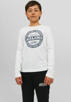Jack & Jones Junior Longsleeve - Longsleeve - Cloud Dancer -Jack & Jones cde5c5aa32e143269a56374ee38b1c6d